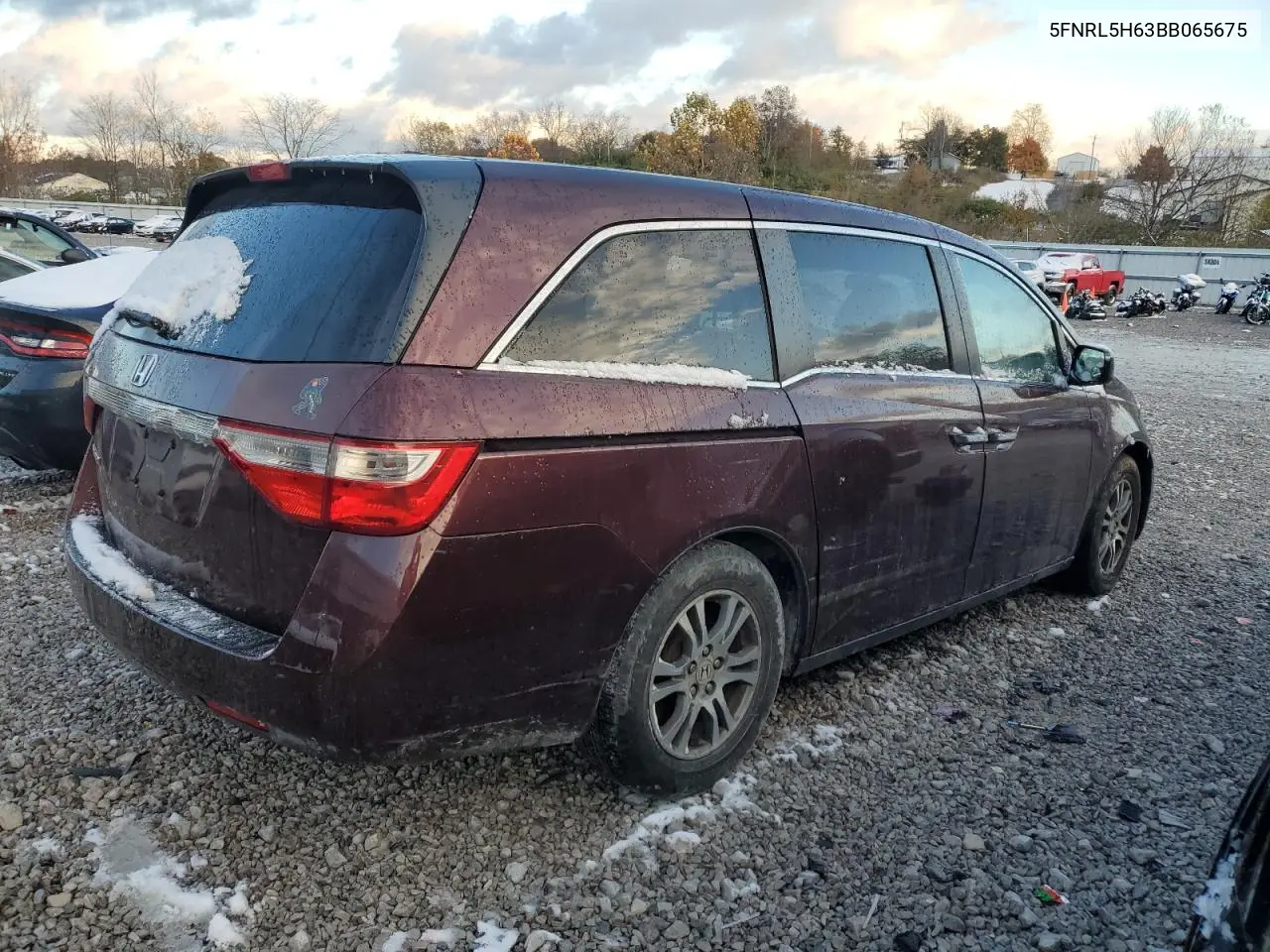 5FNRL5H63BB065675 2011 Honda Odyssey Exl