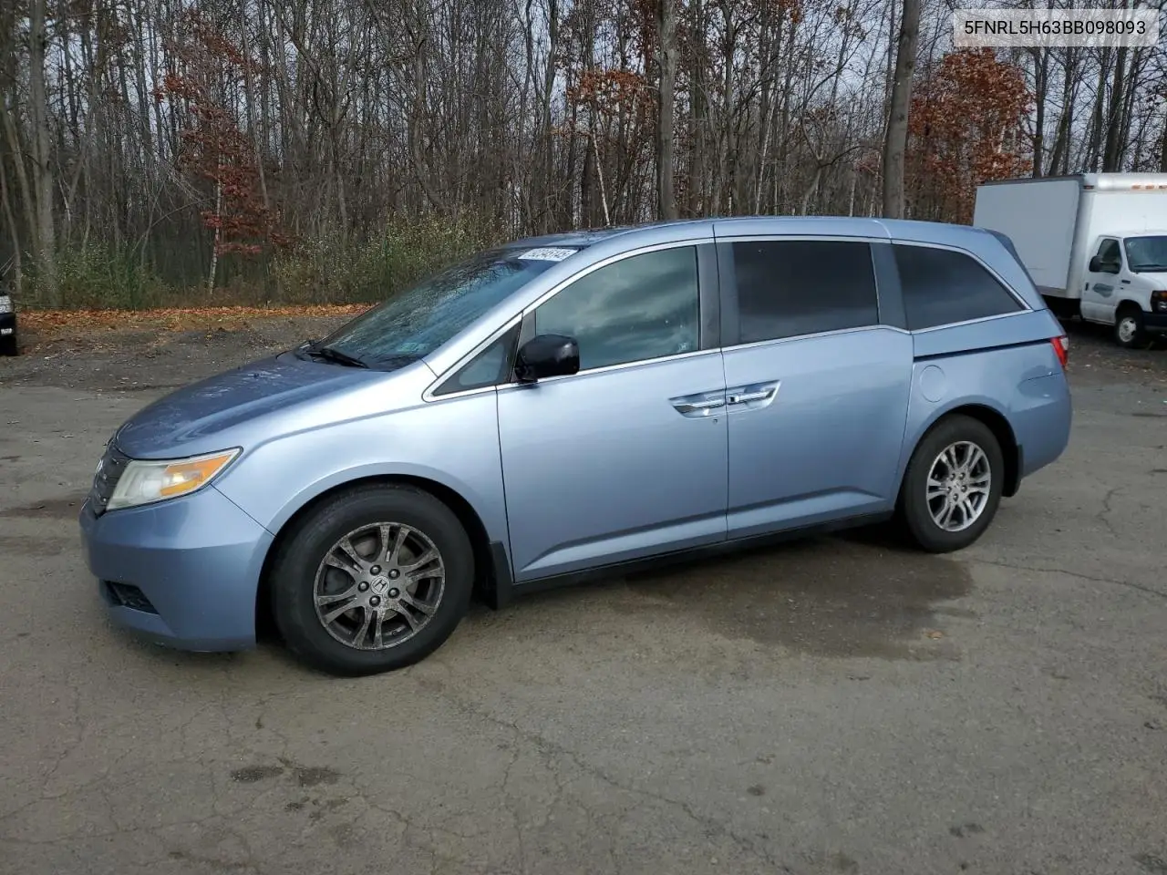 5FNRL5H63BB098093 2011 Honda Odyssey Exl