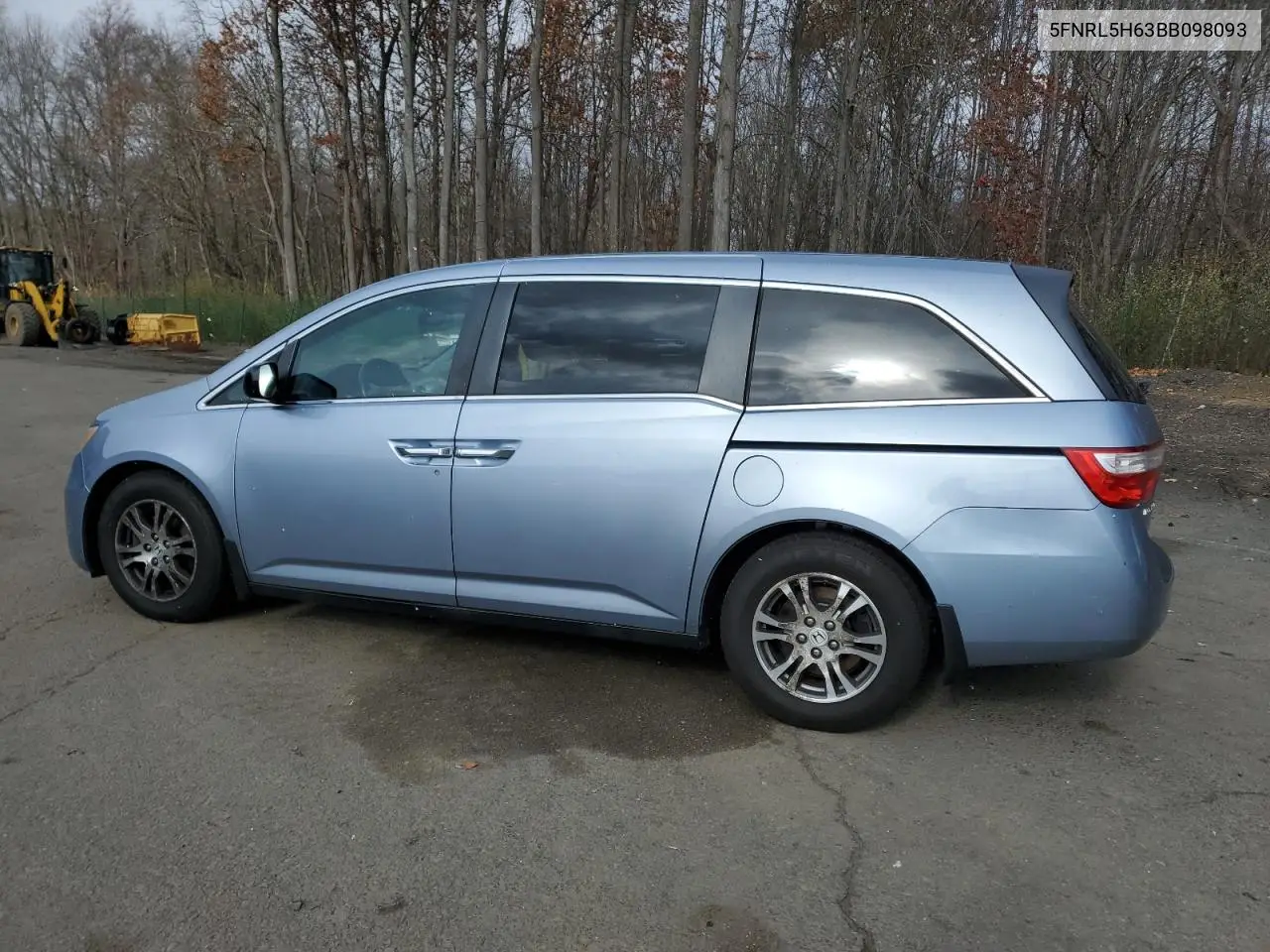 5FNRL5H63BB098093 2011 Honda Odyssey Exl