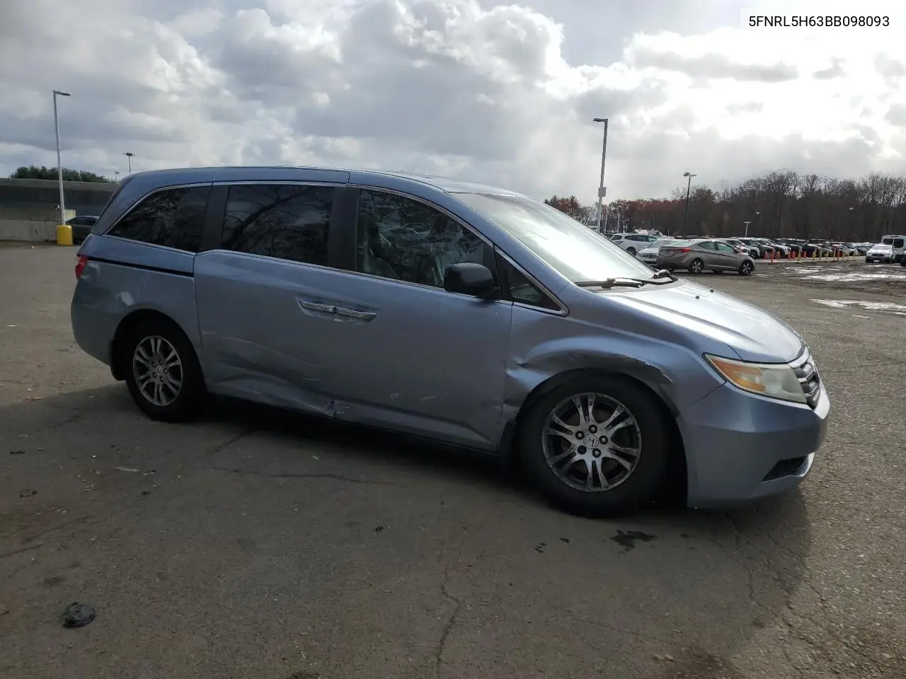 5FNRL5H63BB098093 2011 Honda Odyssey Exl