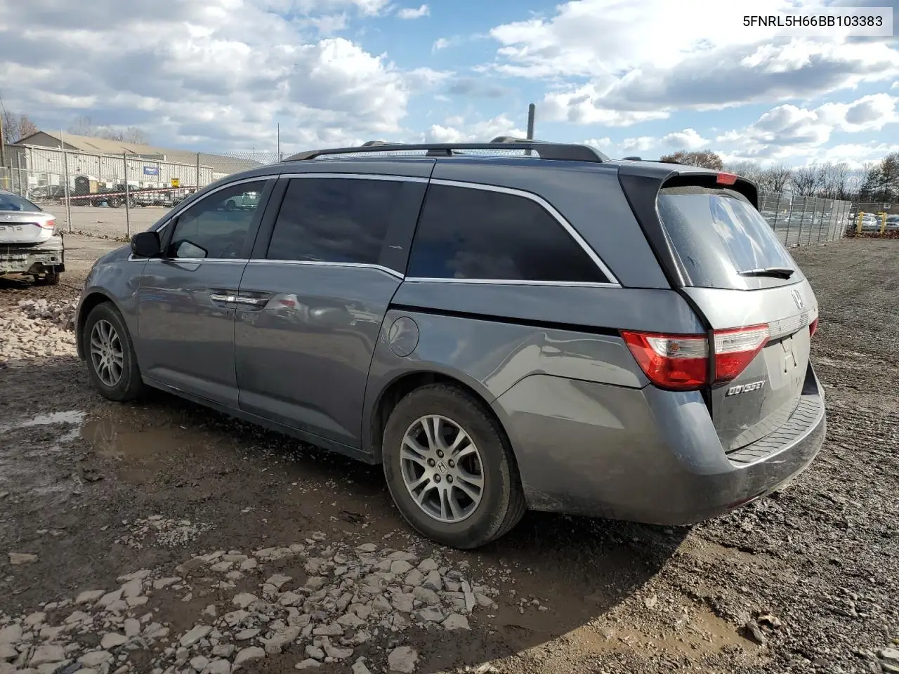 5FNRL5H66BB103383 2011 Honda Odyssey Exl