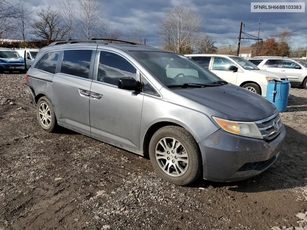 5FNRL5H66BB103383 2011 Honda Odyssey Exl