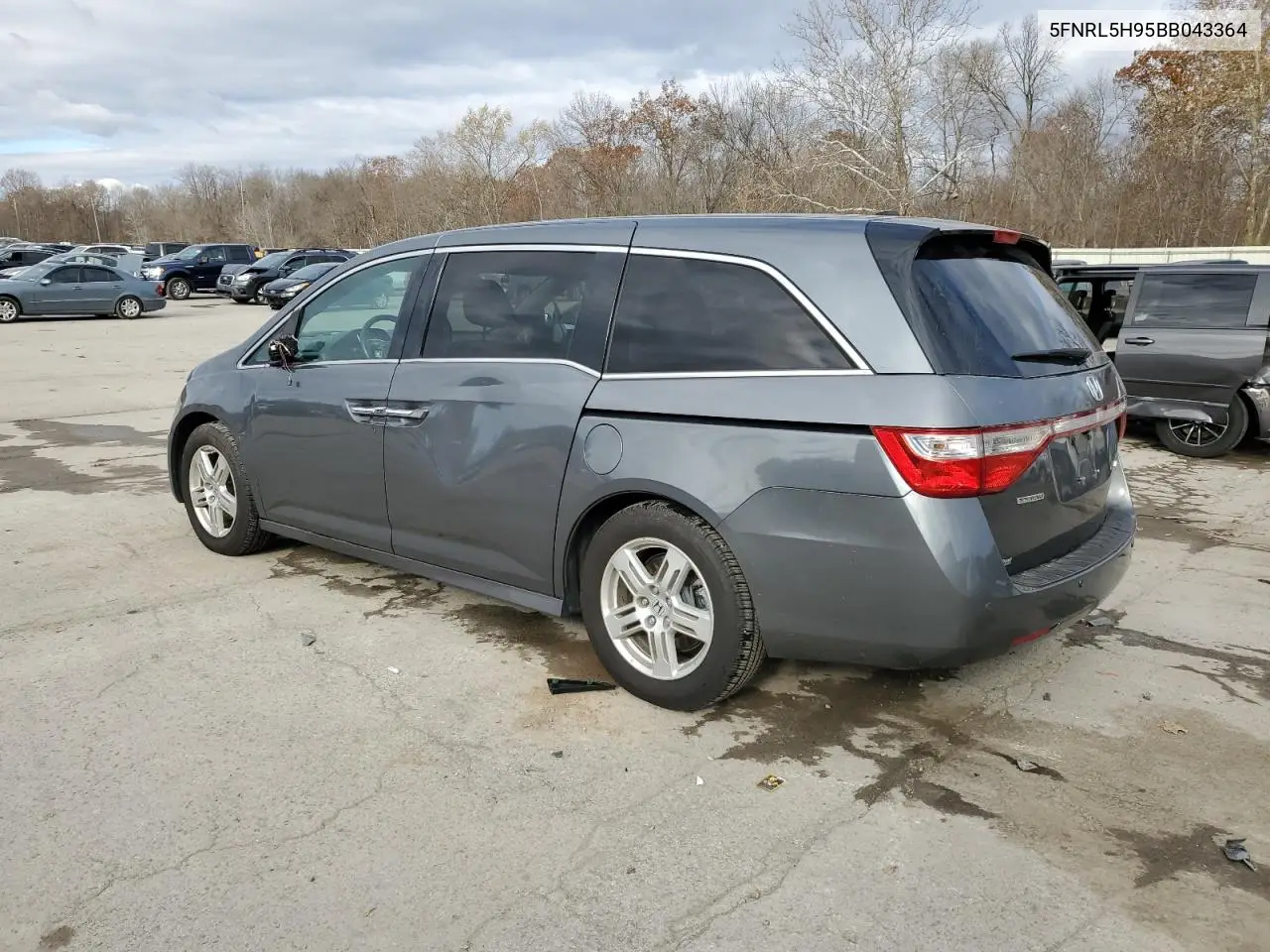5FNRL5H95BB043364 2011 Honda Odyssey Touring