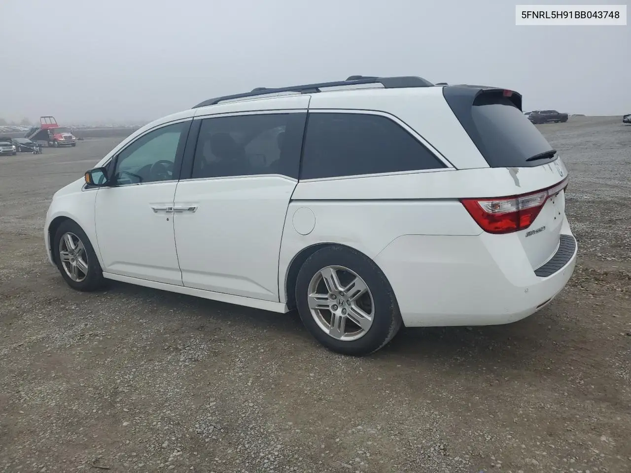 5FNRL5H91BB043748 2011 Honda Odyssey Touring