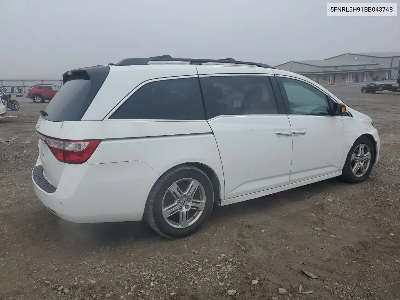 5FNRL5H91BB043748 2011 Honda Odyssey Touring