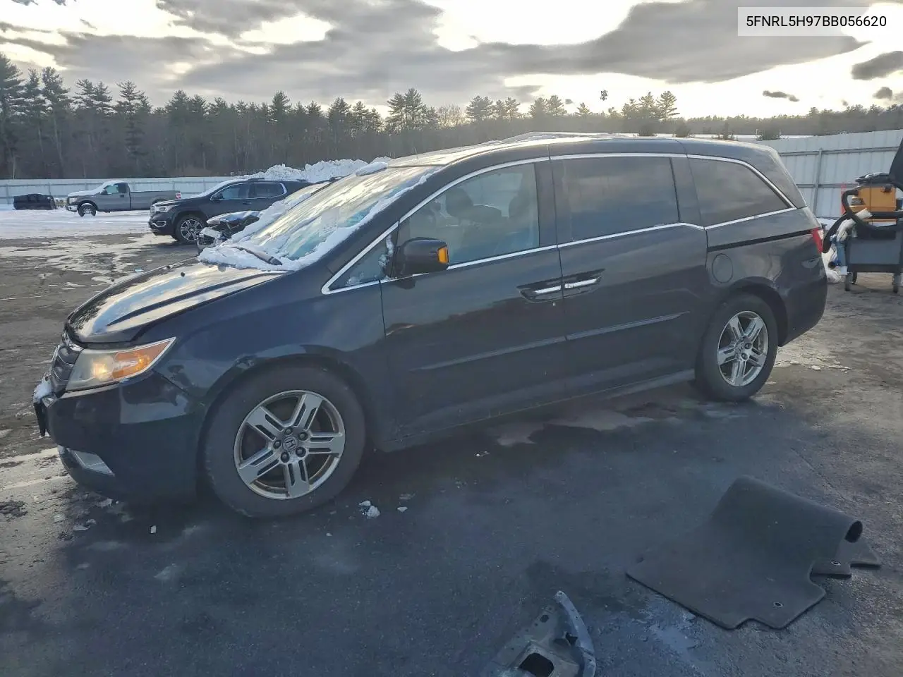 5FNRL5H97BB056620 2011 Honda Odyssey Touring