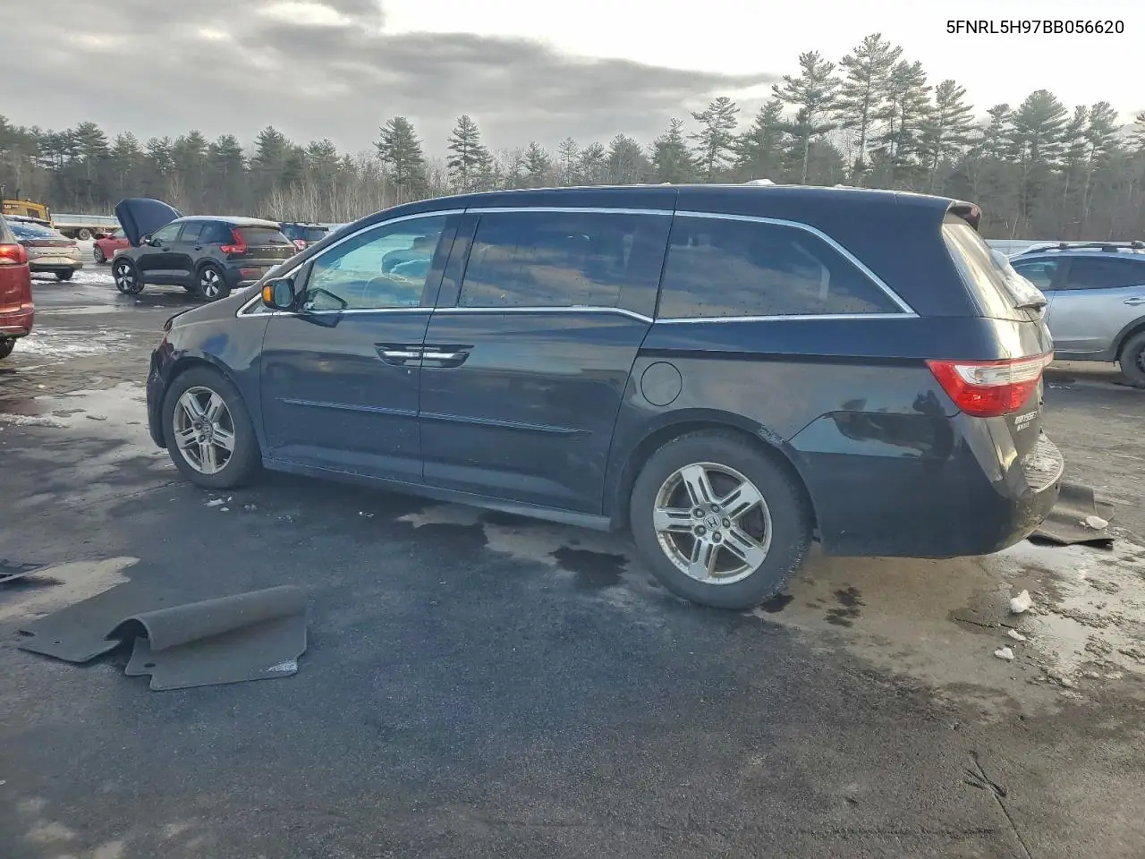 5FNRL5H97BB056620 2011 Honda Odyssey Touring
