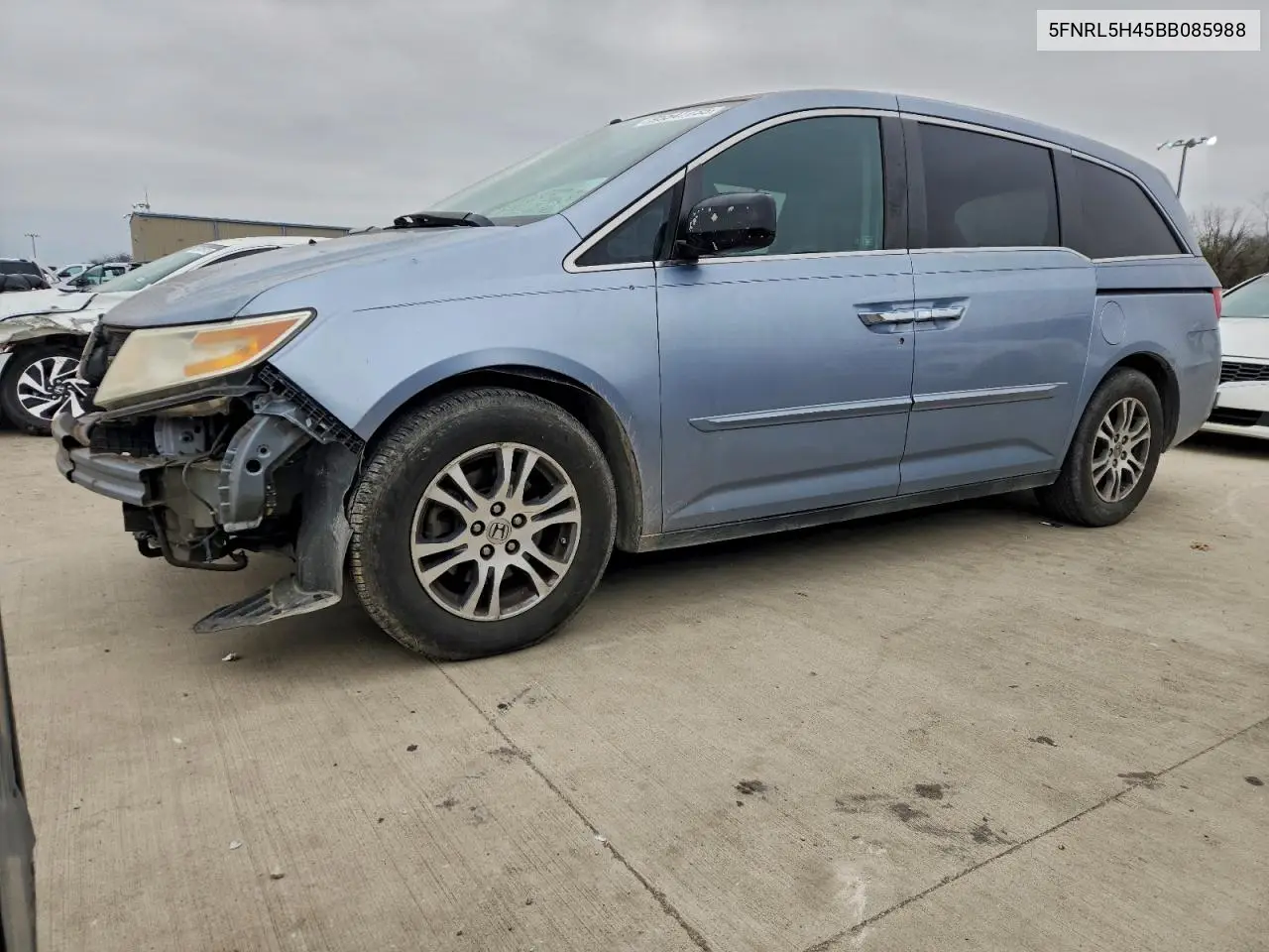 5FNRL5H45BB085988 2011 Honda Odyssey Ex