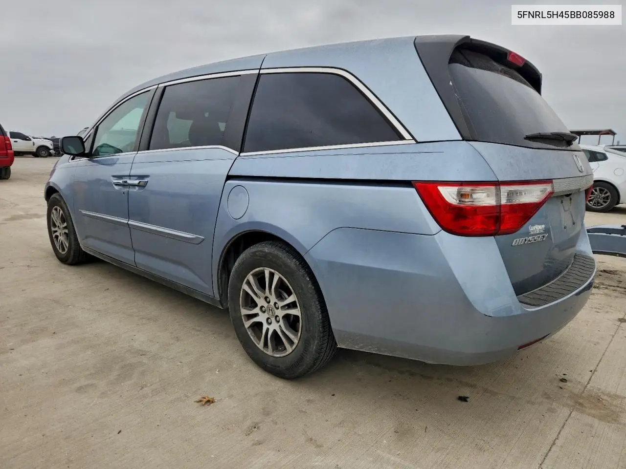 5FNRL5H45BB085988 2011 Honda Odyssey Ex