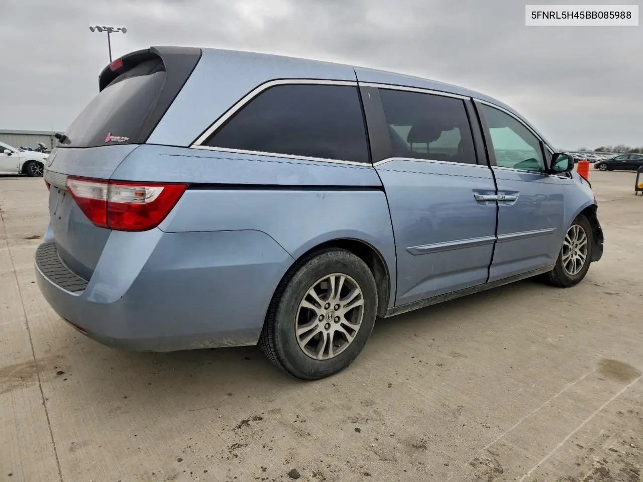 5FNRL5H45BB085988 2011 Honda Odyssey Ex