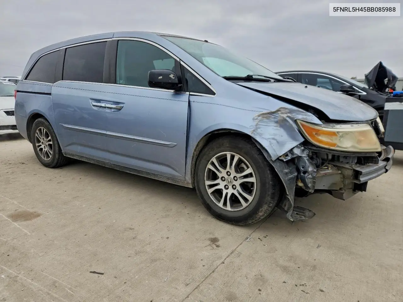 5FNRL5H45BB085988 2011 Honda Odyssey Ex