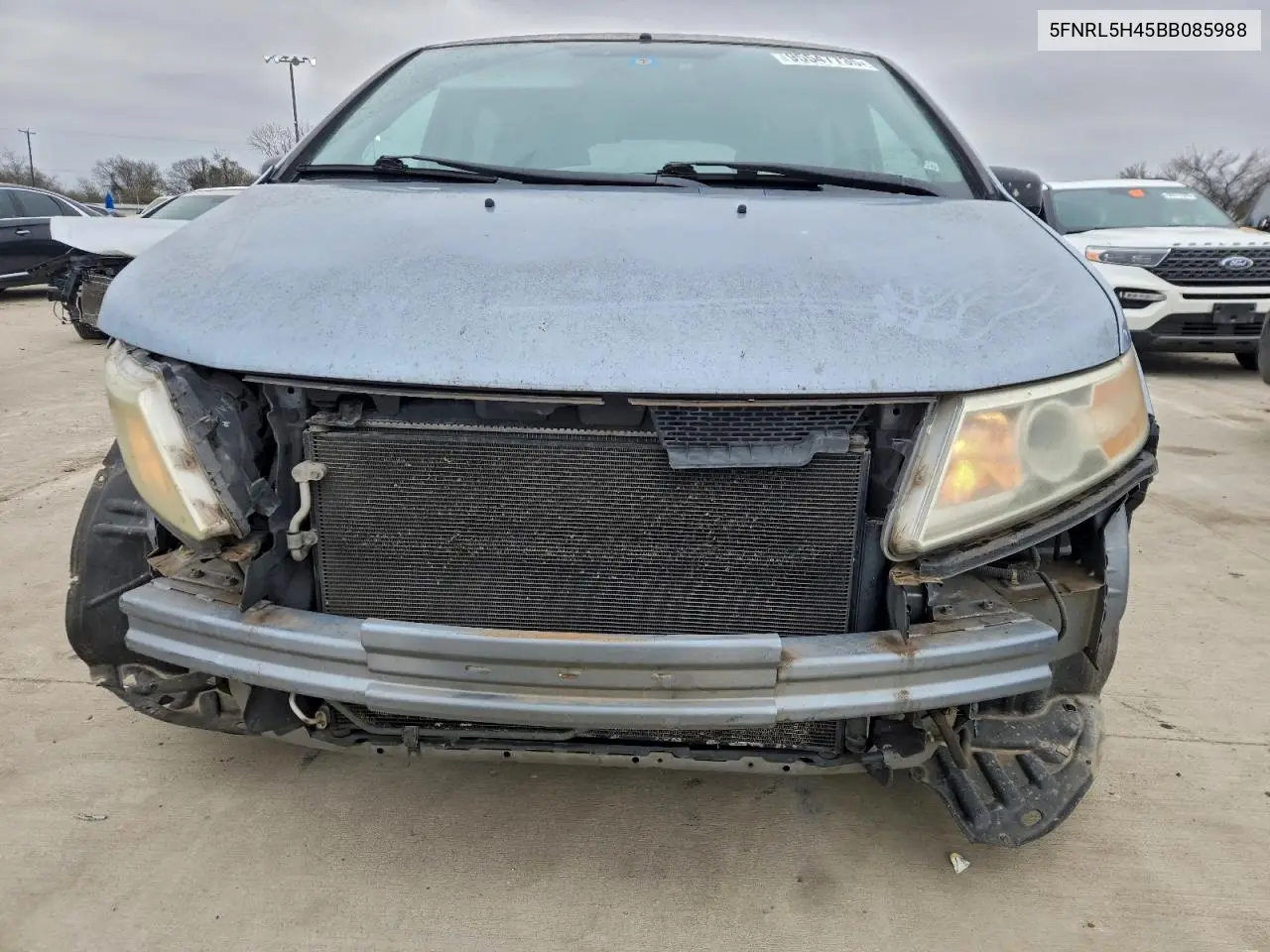 5FNRL5H45BB085988 2011 Honda Odyssey Ex