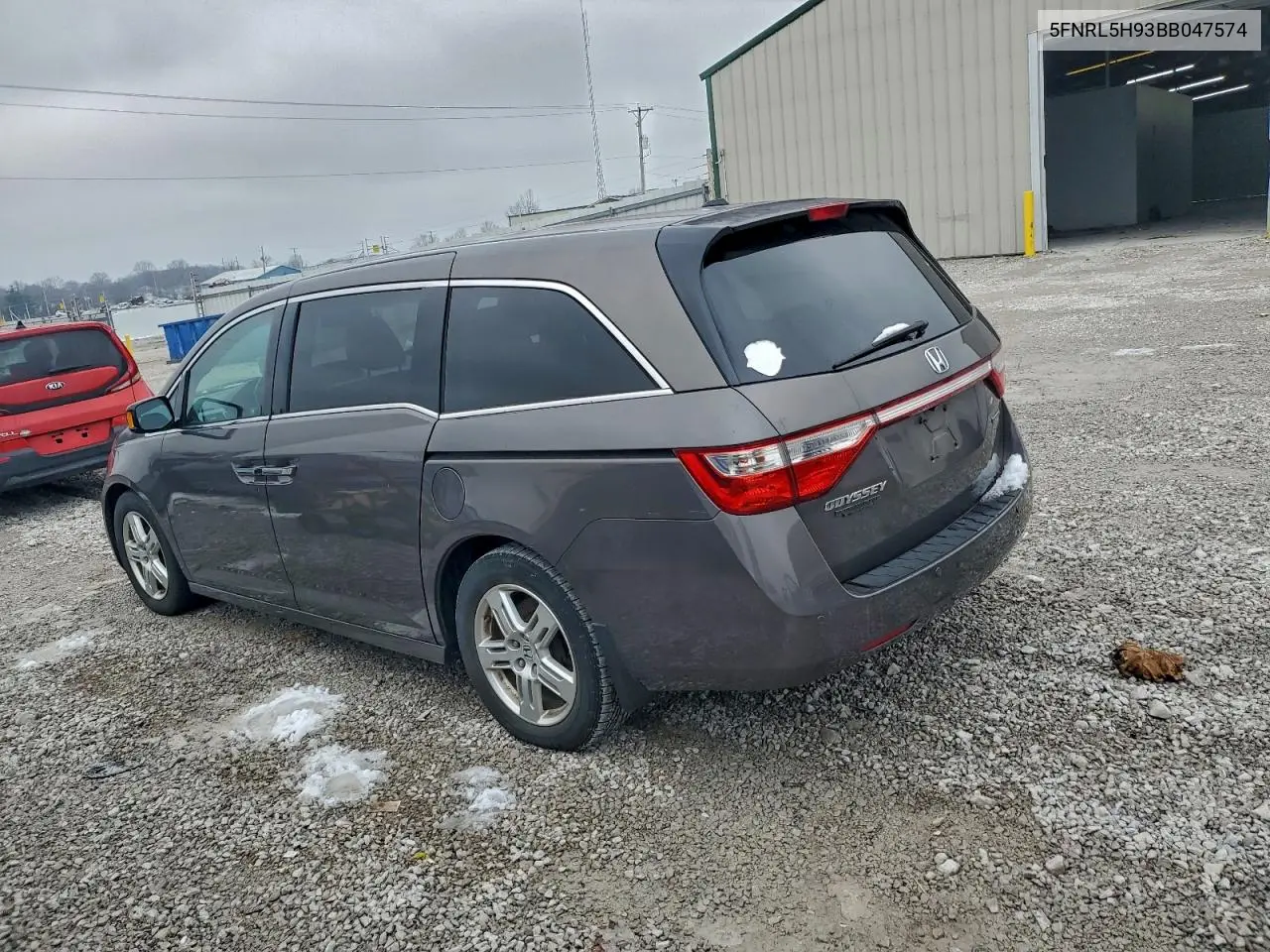 5FNRL5H93BB047574 2011 Honda Odyssey Touring