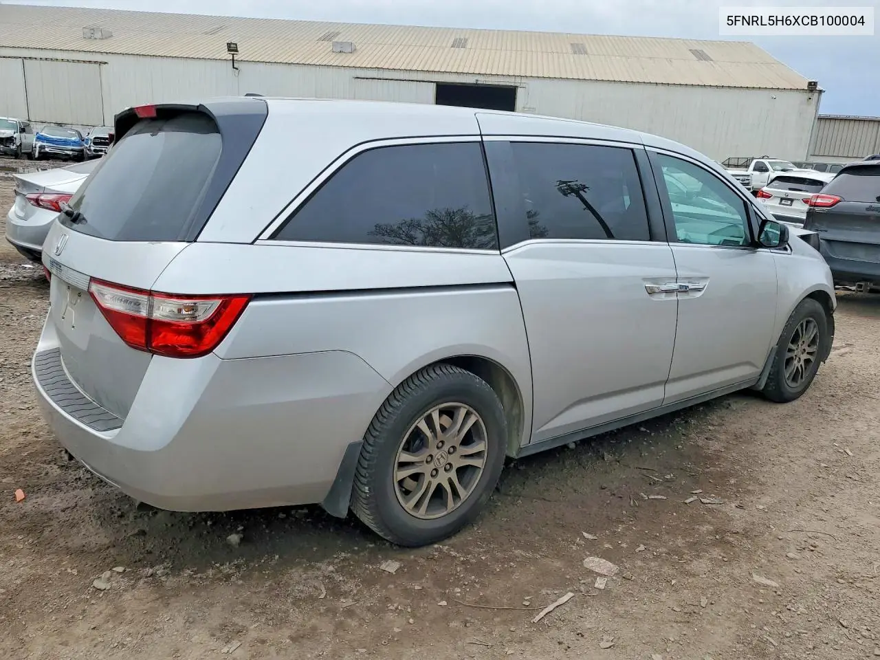5FNRL5H6XCB100004 2012 Honda Odyssey Exl
