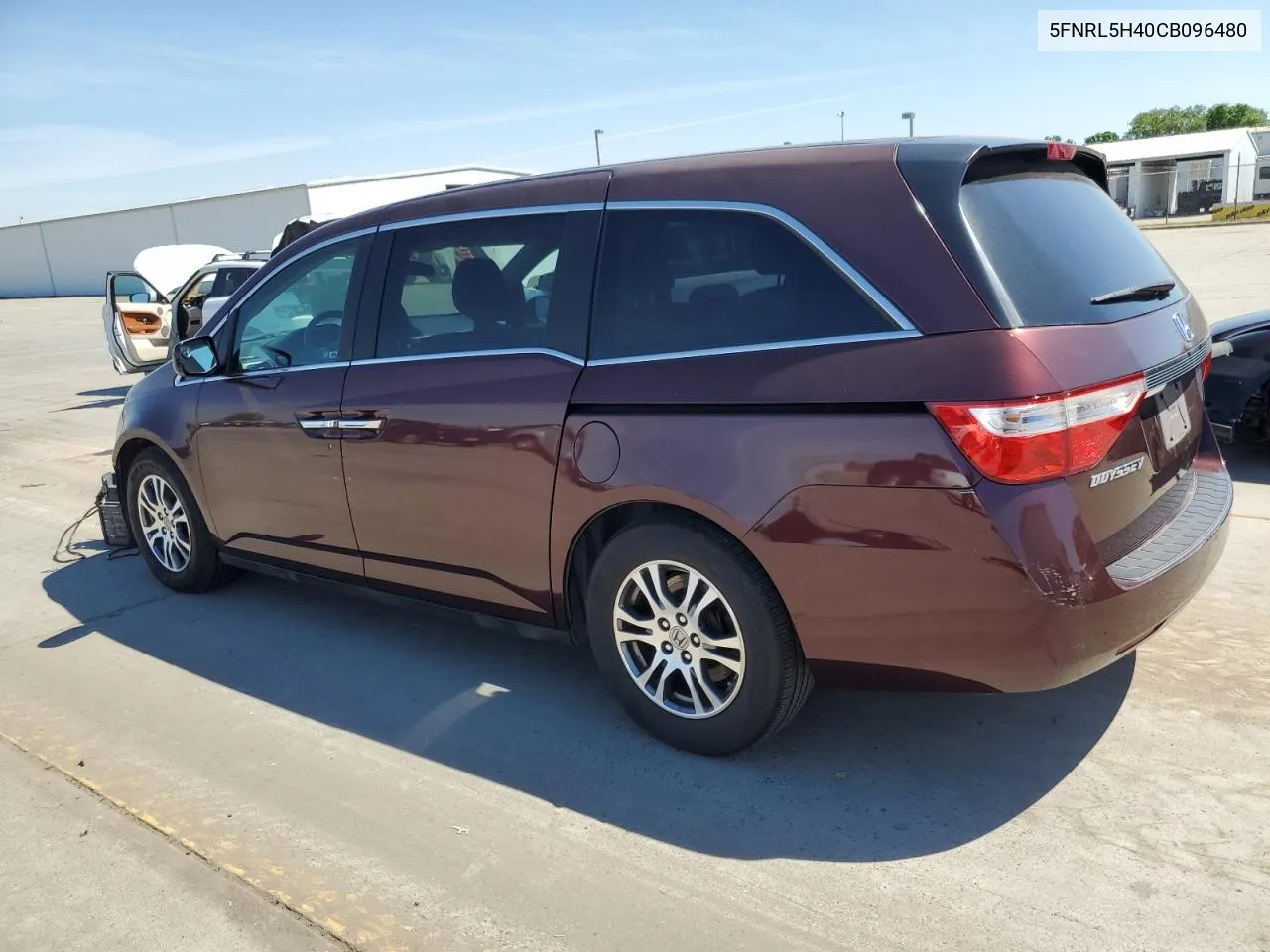 5FNRL5H40CB096480 2012 Honda Odyssey Ex