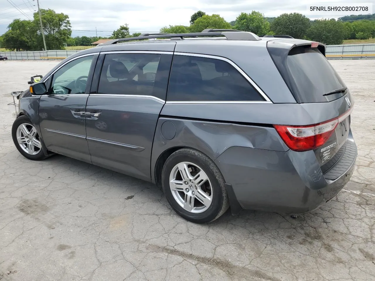 2012 Honda Odyssey Touring VIN: 5FNRL5H92CB002708 Lot: 61824944