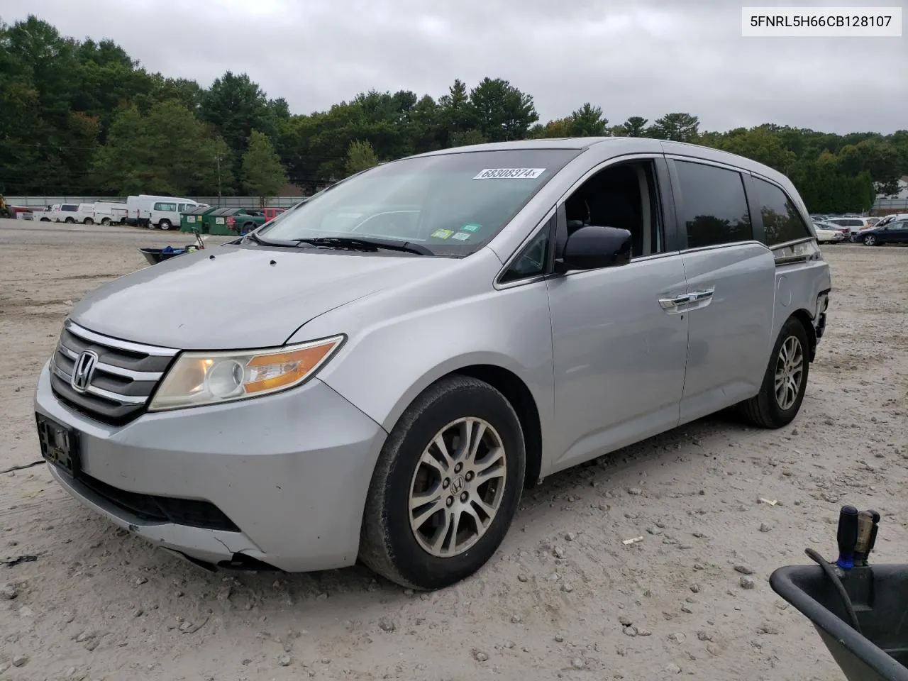 5FNRL5H66CB128107 2012 Honda Odyssey Exl