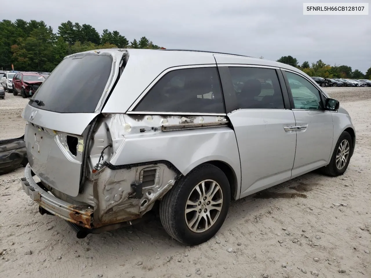 2012 Honda Odyssey Exl VIN: 5FNRL5H66CB128107 Lot: 68308374