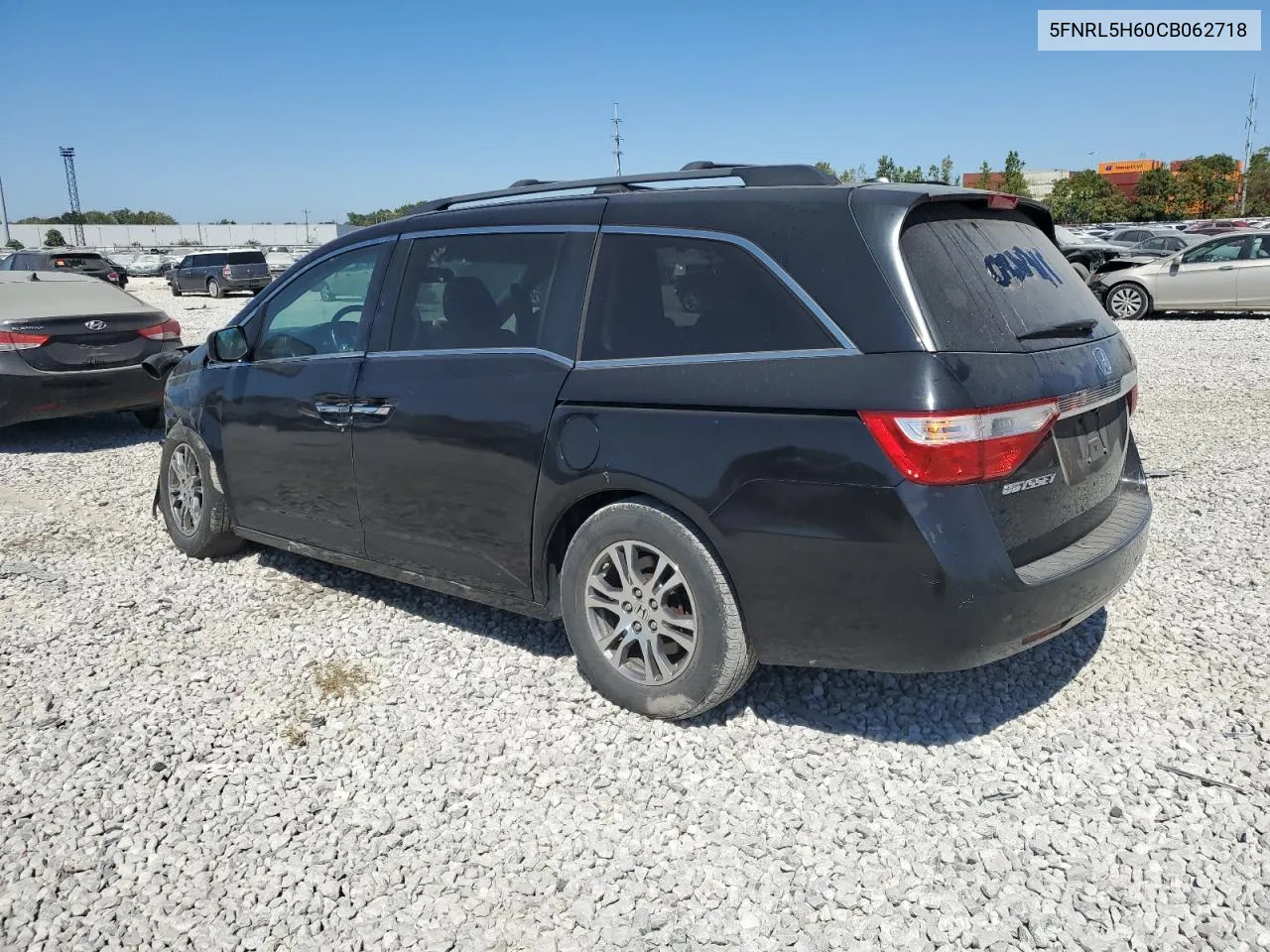 2012 Honda Odyssey Exl VIN: 5FNRL5H60CB062718 Lot: 69989734