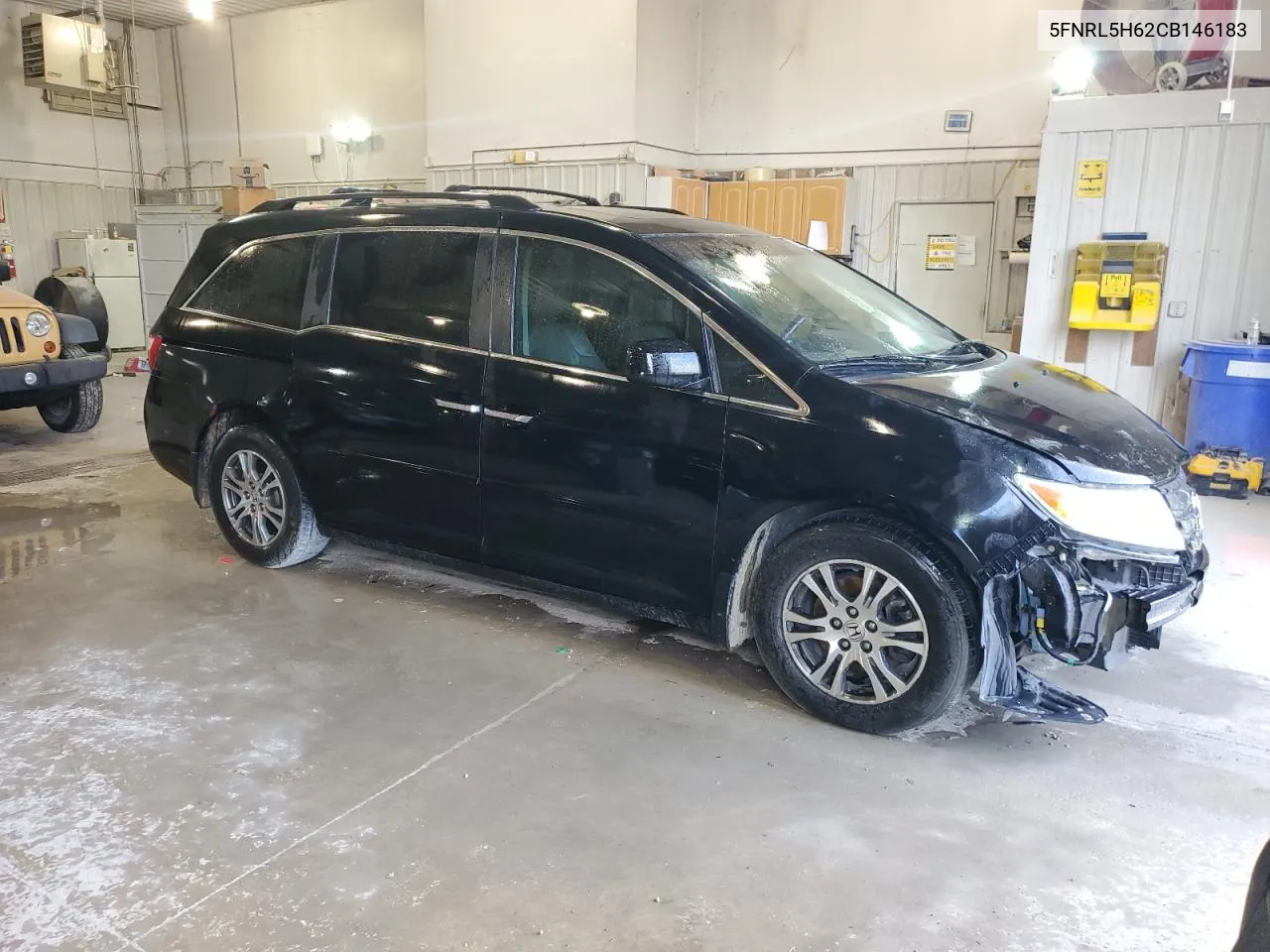 2012 Honda Odyssey Exl VIN: 5FNRL5H62CB146183 Lot: 70318084