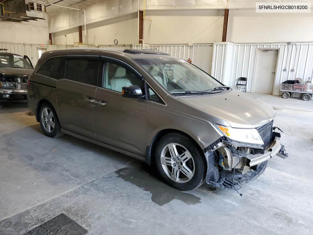 2012 Honda Odyssey Touring VIN: 5FNRL5H92CB018200 Lot: 70616054