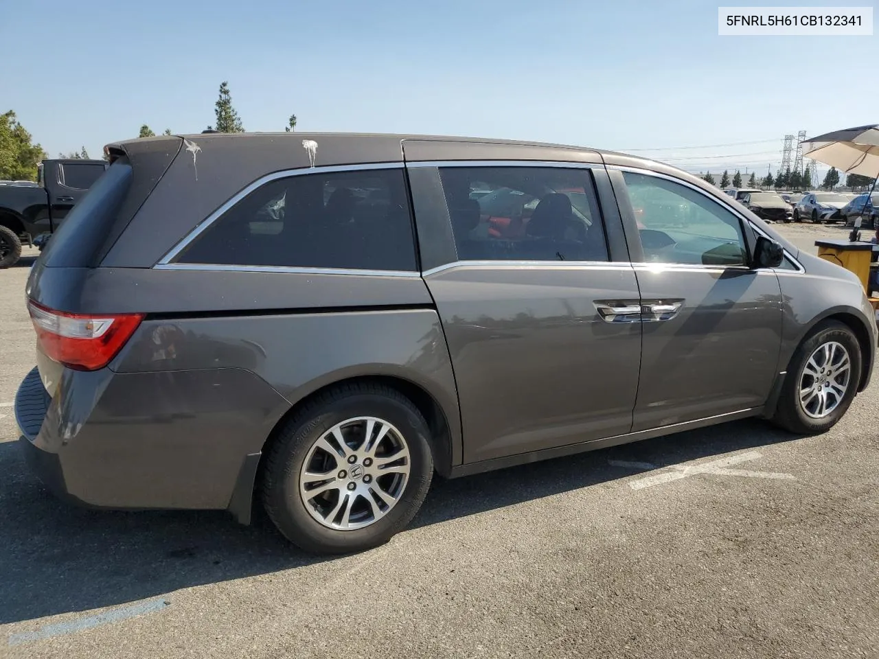 5FNRL5H61CB132341 2012 Honda Odyssey Exl