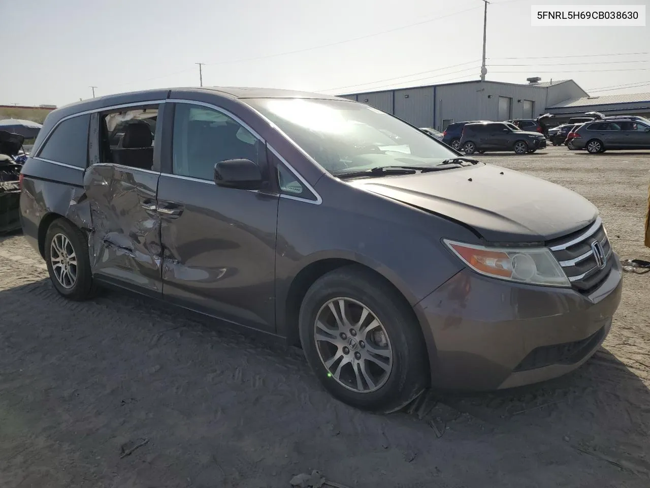 2012 Honda Odyssey Exl VIN: 5FNRL5H69CB038630 Lot: 70915774