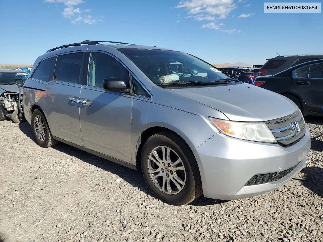 2012 Honda Odyssey Exl VIN: 5FNRL5H61CB081584 Lot: 71202444