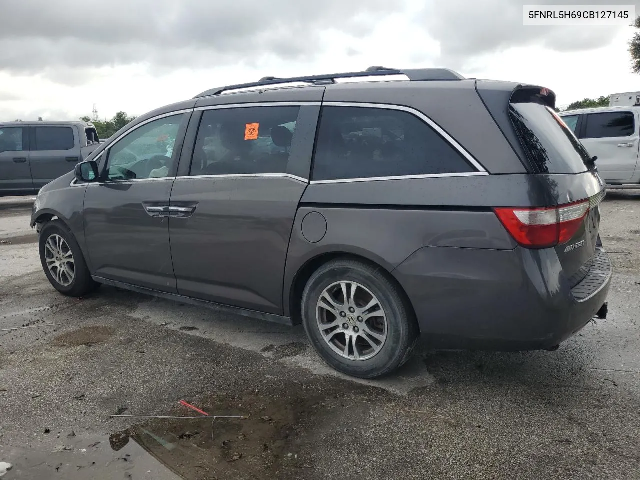 5FNRL5H69CB127145 2012 Honda Odyssey Exl