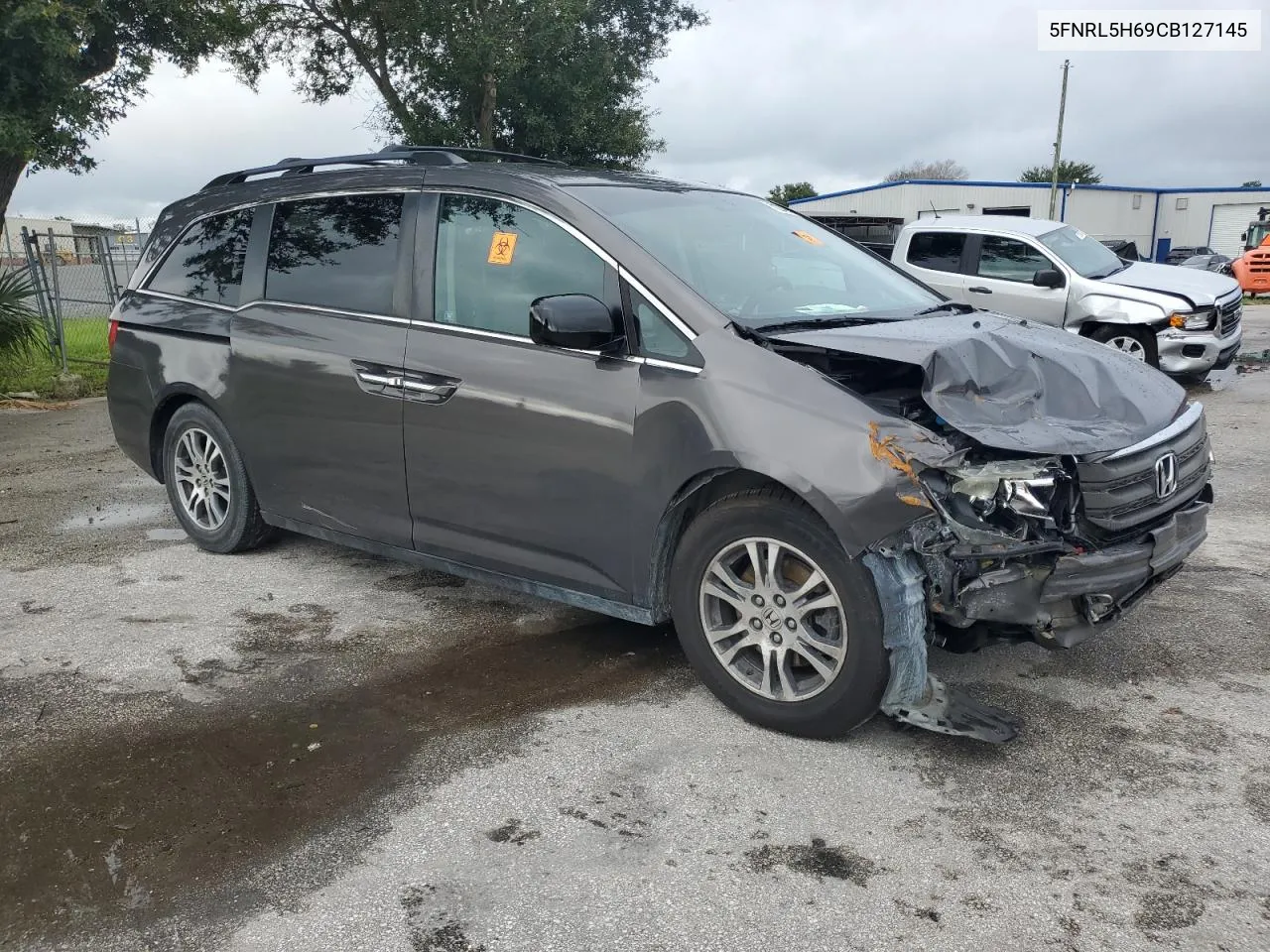 2012 Honda Odyssey Exl VIN: 5FNRL5H69CB127145 Lot: 71224074