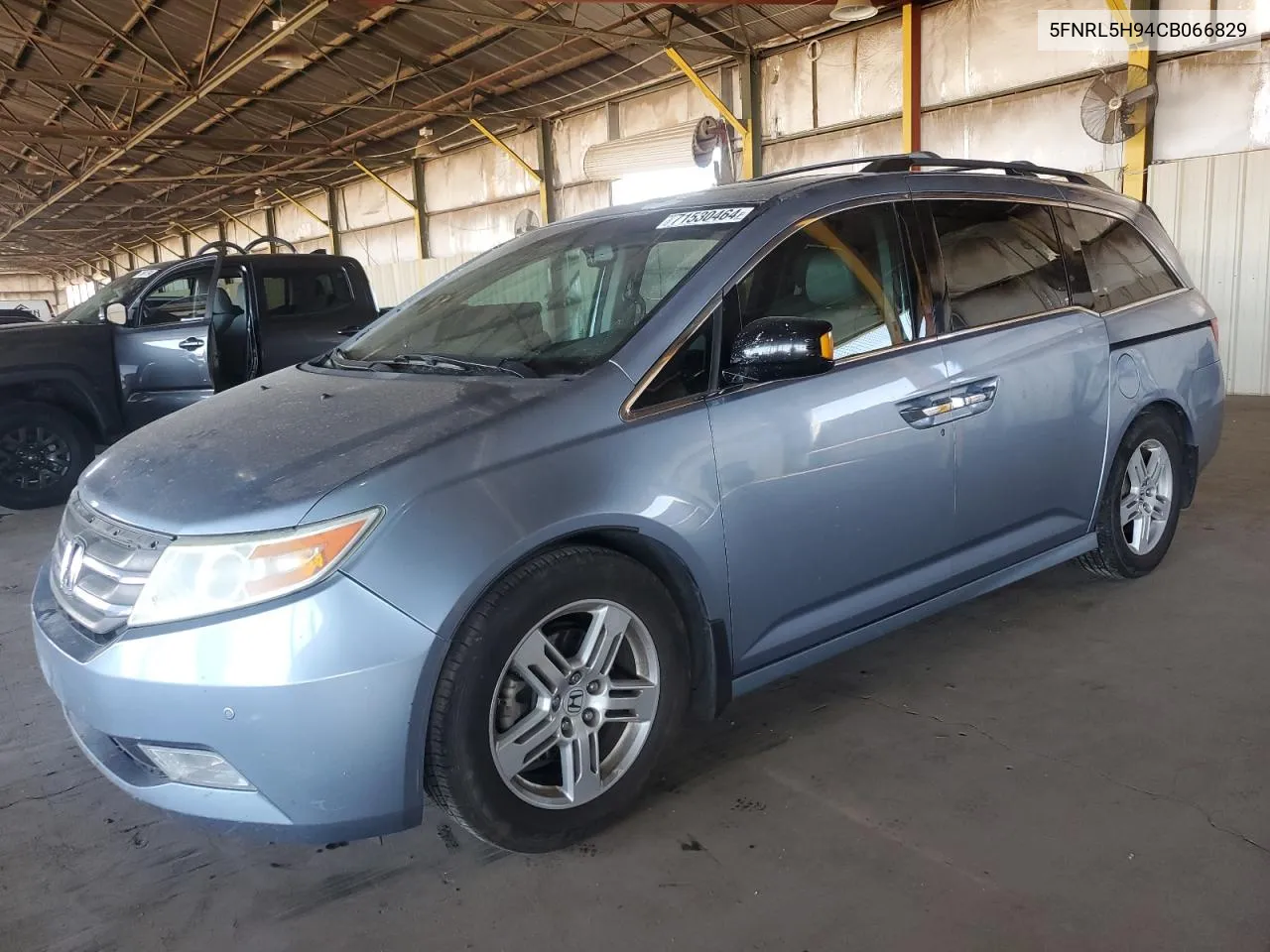 2012 Honda Odyssey Touring VIN: 5FNRL5H94CB066829 Lot: 71530464