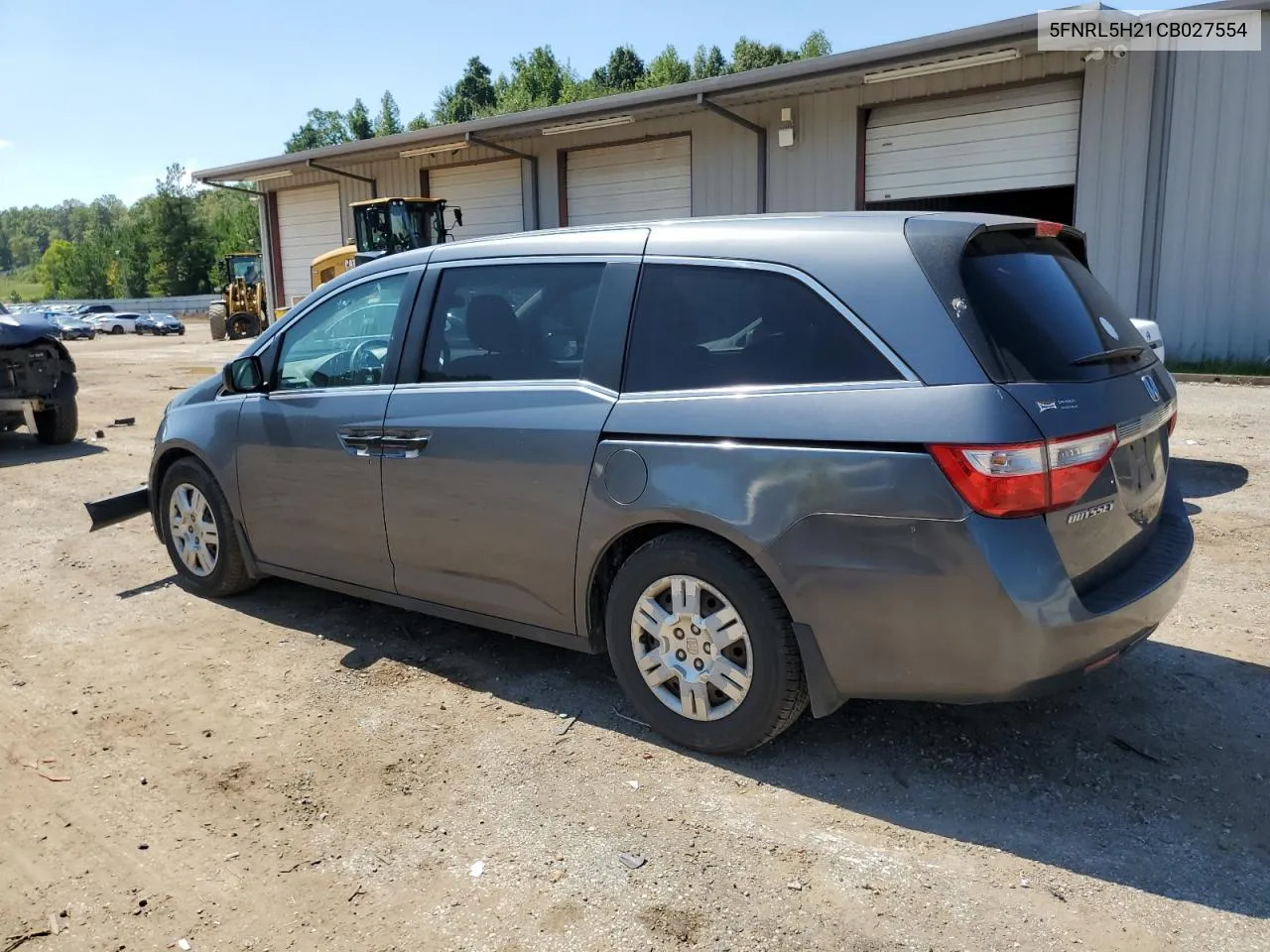 2012 Honda Odyssey Lx VIN: 5FNRL5H21CB027554 Lot: 72193174