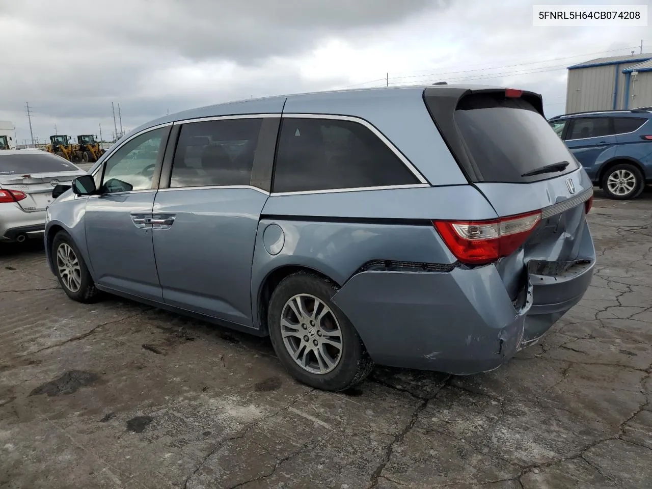 2012 Honda Odyssey Exl VIN: 5FNRL5H64CB074208 Lot: 72380644