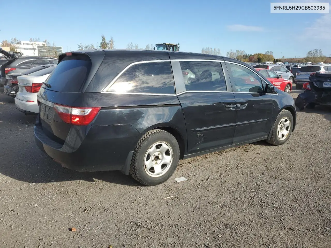 5FNRL5H29CB503985 2012 Honda Odyssey Lx