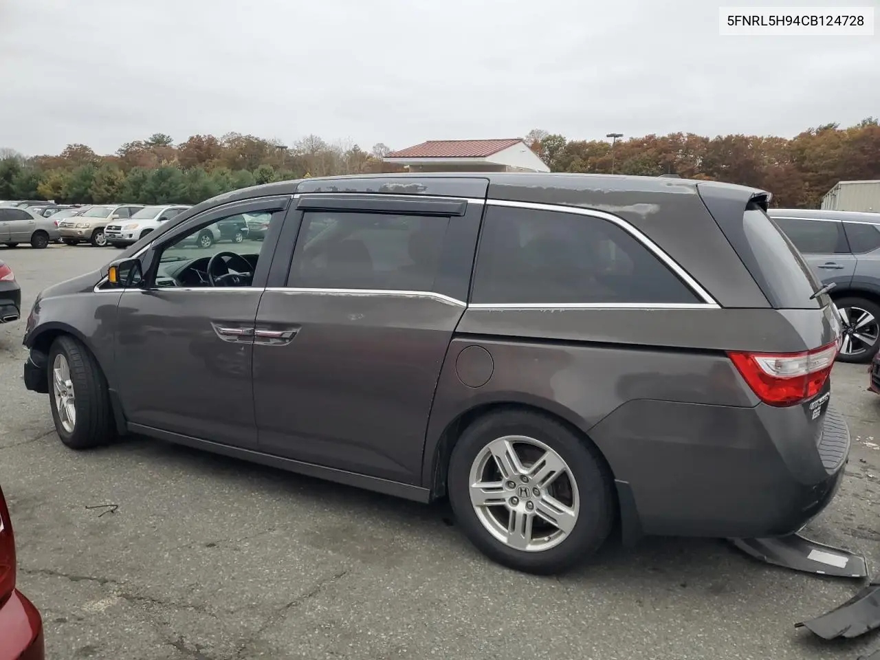 5FNRL5H94CB124728 2012 Honda Odyssey Touring