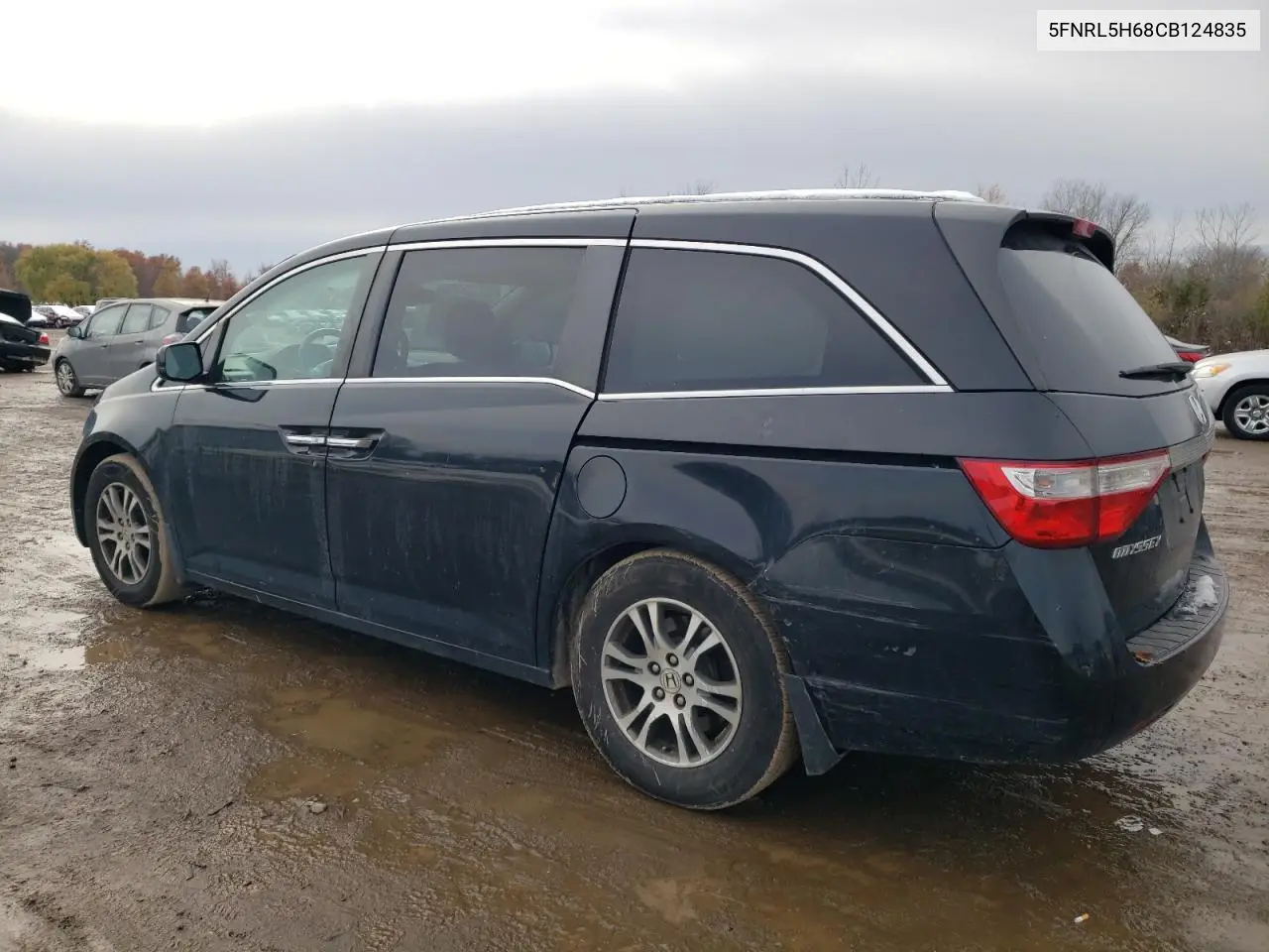 5FNRL5H68CB124835 2012 Honda Odyssey Exl