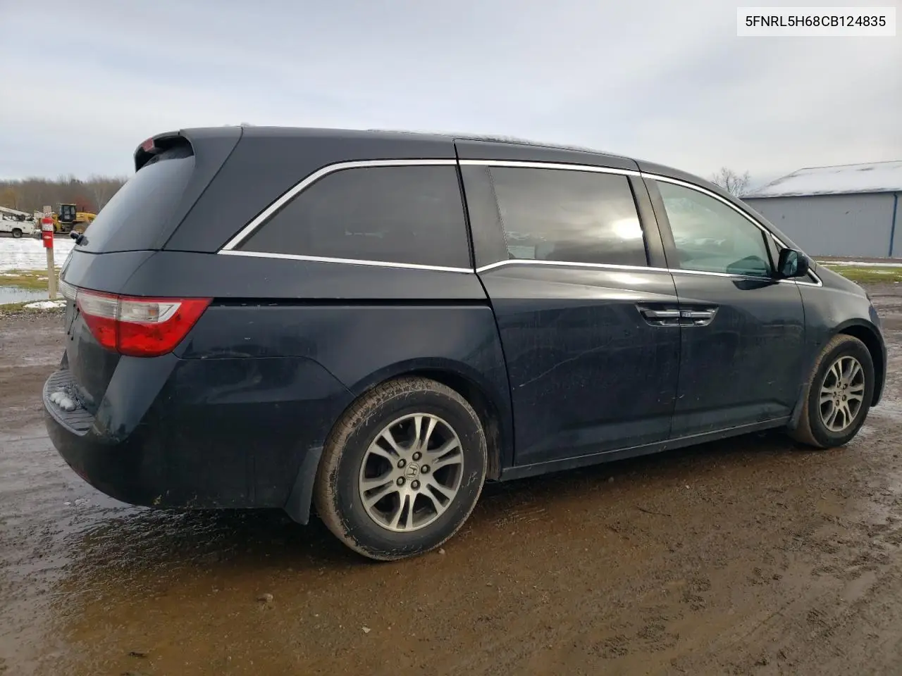 5FNRL5H68CB124835 2012 Honda Odyssey Exl