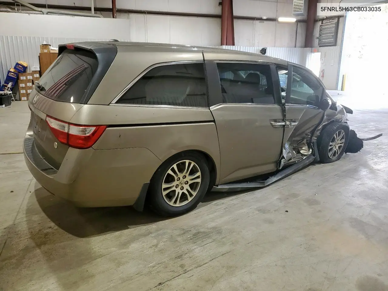 5FNRL5H63CB033035 2012 Honda Odyssey Exl