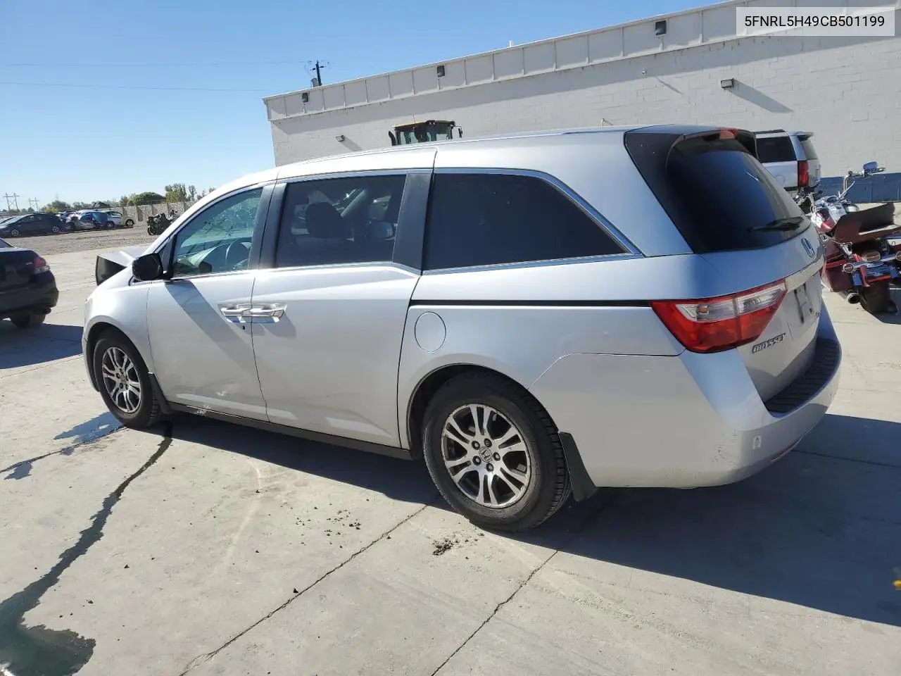 5FNRL5H49CB501199 2012 Honda Odyssey Ex