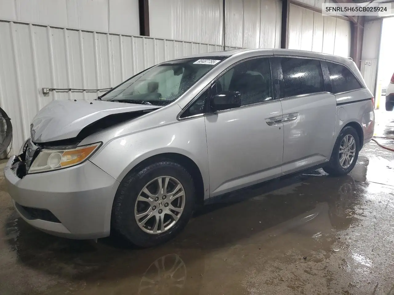 5FNRL5H65CB025924 2012 Honda Odyssey Exl
