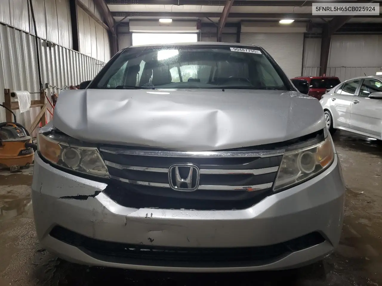 5FNRL5H65CB025924 2012 Honda Odyssey Exl