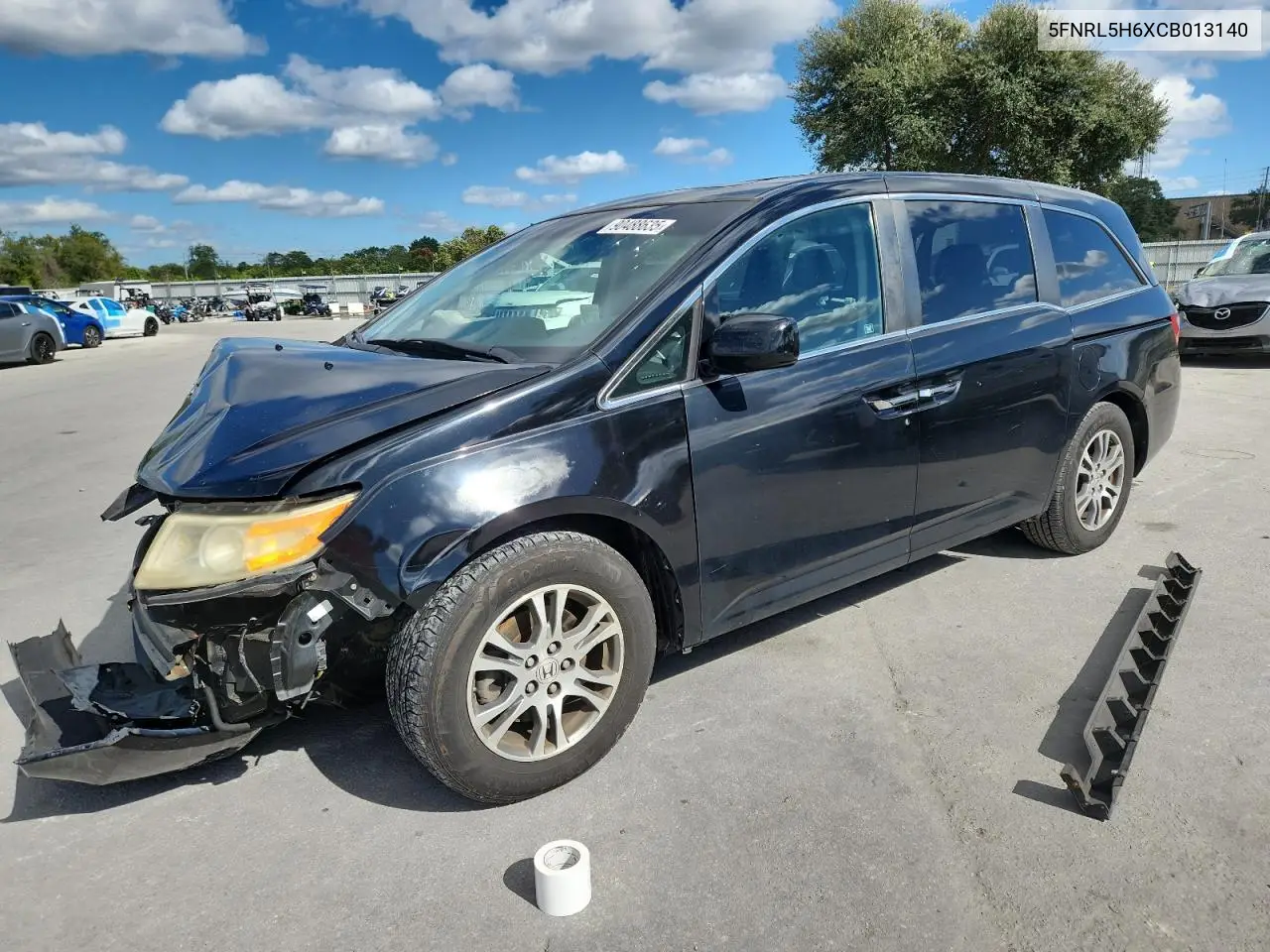 5FNRL5H6XCB013140 2012 Honda Odyssey Exl