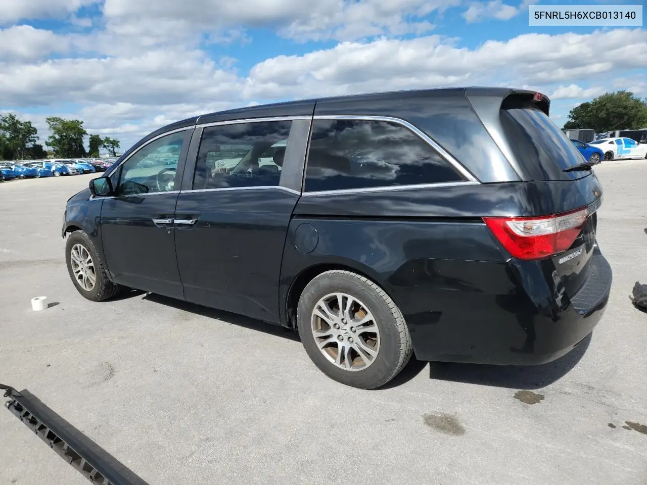 5FNRL5H6XCB013140 2012 Honda Odyssey Exl