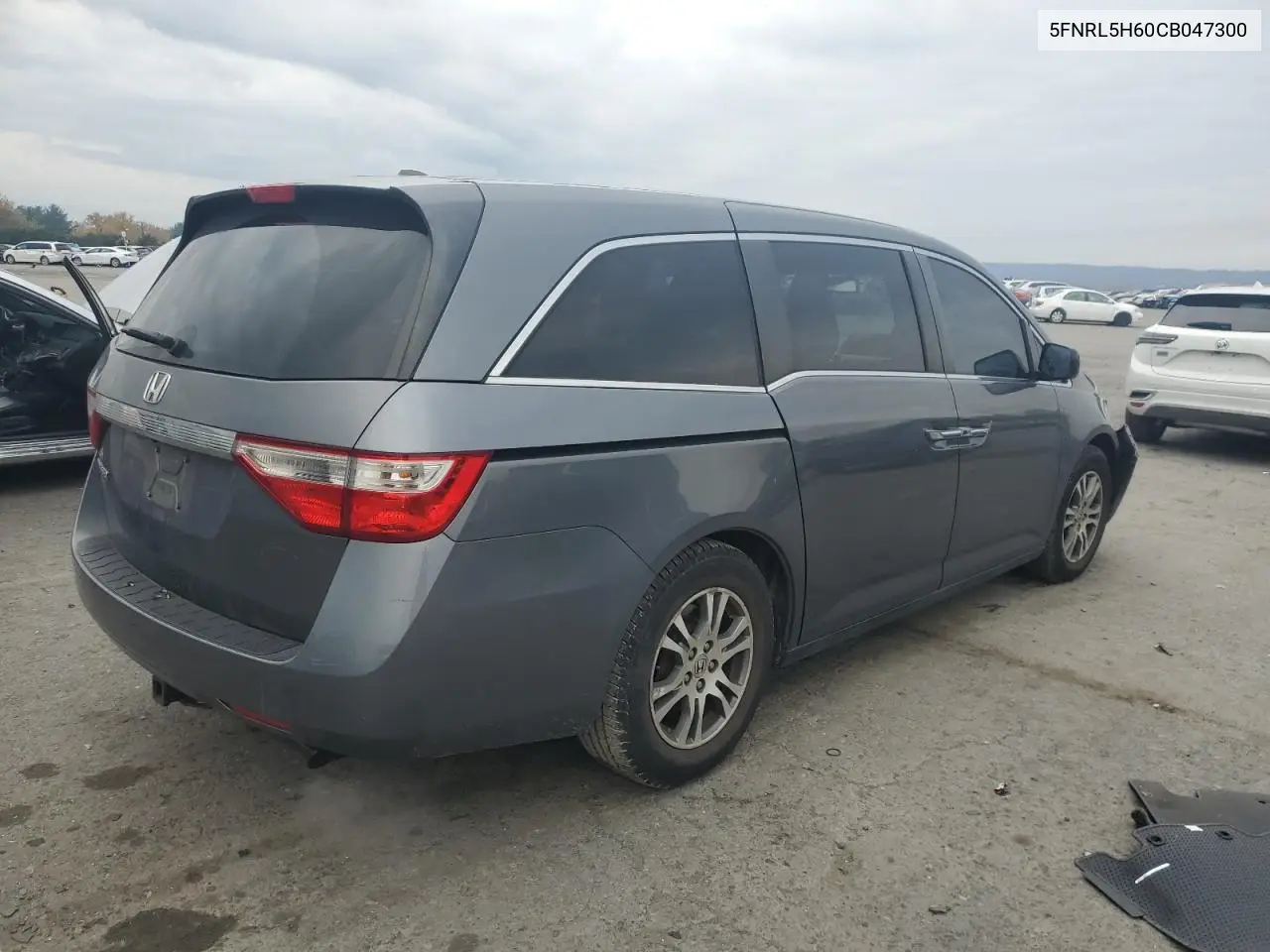 5FNRL5H60CB047300 2012 Honda Odyssey Exl