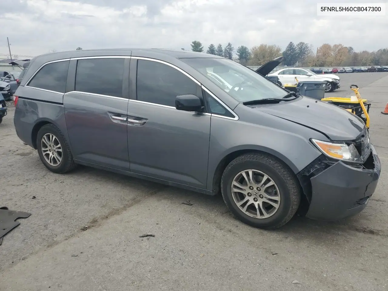 5FNRL5H60CB047300 2012 Honda Odyssey Exl