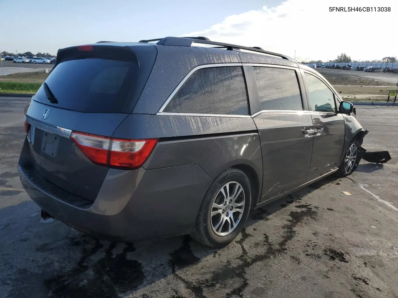 5FNRL5H46CB113038 2012 Honda Odyssey Ex