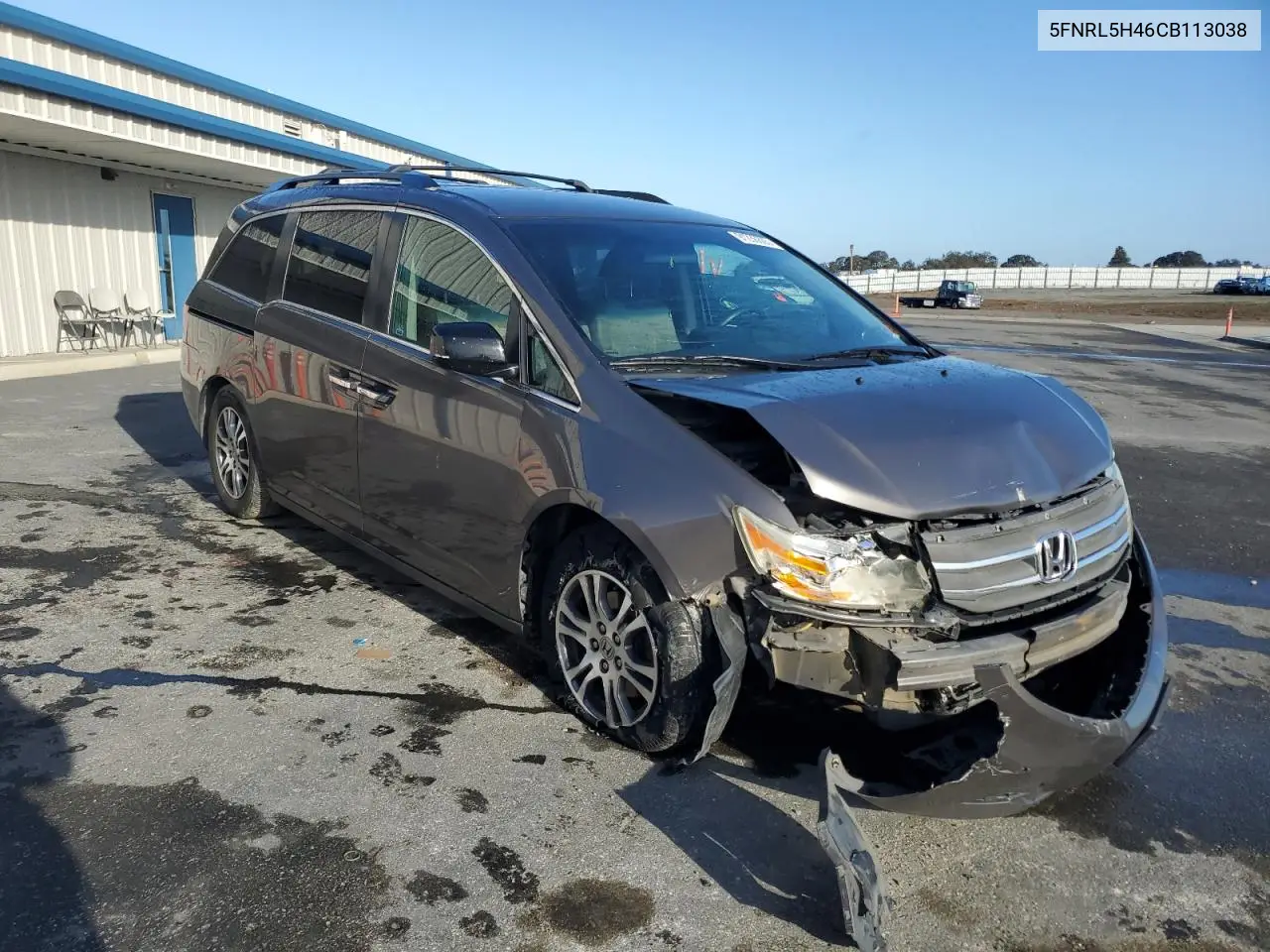 5FNRL5H46CB113038 2012 Honda Odyssey Ex