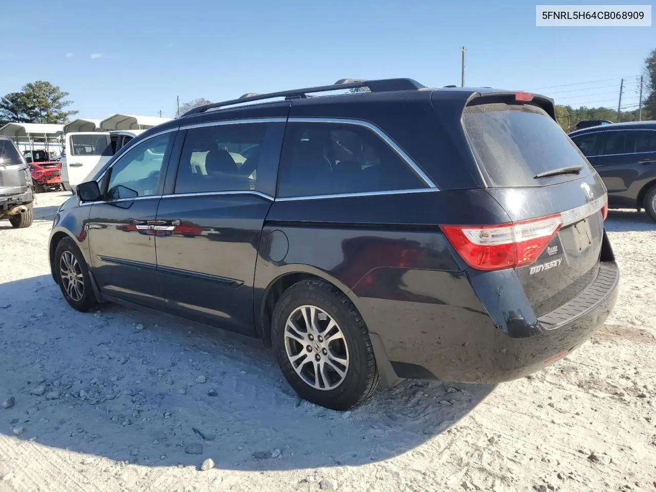 5FNRL5H64CB068909 2012 Honda Odyssey Exl