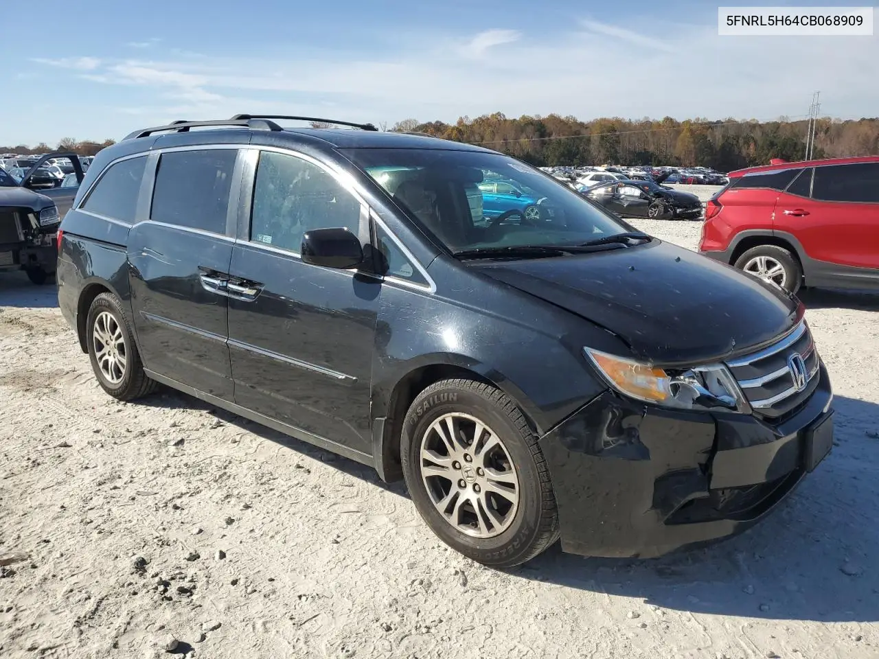 5FNRL5H64CB068909 2012 Honda Odyssey Exl
