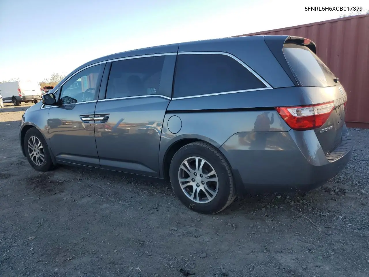 5FNRL5H6XCB017379 2012 Honda Odyssey Exl